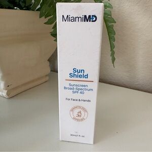Miami MD Sun Shield sunscreen 
NEW in box SPF 40